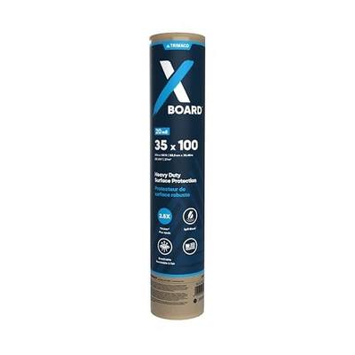 Trimaco X-Board Paint & Remodel, Lightweight Breathable Surface Protector, 1 roll, 35-inch x 100-feet