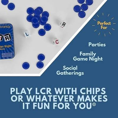 LCR Left Center Right Blue TIN
