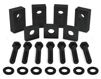 Rear Seat Recline Kit compatible with Jeep Wrangler JKU/JL 2007-2020+ (Black Aluminum)