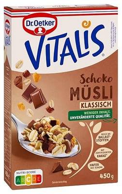 Vitalis Schoko Müsli klassisch 600g