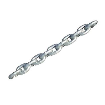 MarineNow 5/16" BBB Anchor Chain – Hot-Dipped Galvanized 144µm Coating – DIN 766 Compliant – 2,400 lb WLL – 1 ft to 200 ft Options – Heavy-Duty Marine Grade Chain