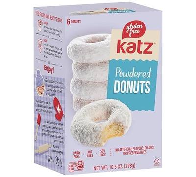 Katz Gluten Free Powdered Donuts, 10.5 OZ