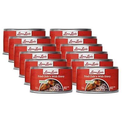 Loma Linda - Plant Based Meats (Fried Chick'n with Gravy (13 oz.), 12 Pack)
