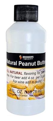 Brewer's Best Natural Beer and Wine Fruit Flavoring (Peanut Butter)