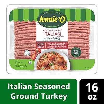 Jennie-O, Lean Ground Turkey Meat, 93/7 Italian Seasoned, 16 Ounce