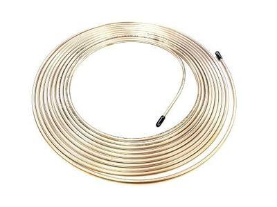 The Stop Shop 25 Ft. Roll/Coil of 3/16" (.028" Wall) Copper Nickel Brake Line Tubing