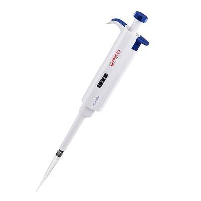 FOUR E'S SCIENTIFIC 0.1-1mL Pipette, Single-Channel Adjustable Pipettor | 1000μL Manual Micropipette, Clear Volume Display, Lightweight Ergonomic Design