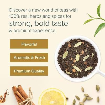 VAHDAM Top 10 Favourites Tea Sampler Set | Loose Leaf Tea (50+ Cups) | Tea Variety Pack with Green, Herbal, Black & Chai Brew | Vacuum Sealed For Freshness | Brew Hot & Col