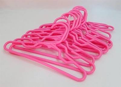 Dog Apparel Hangers Set of 12 Measures 7 1/4 Inch Wide Will Fit Over a 1 Inch Rod Great for Small Dog Clothing