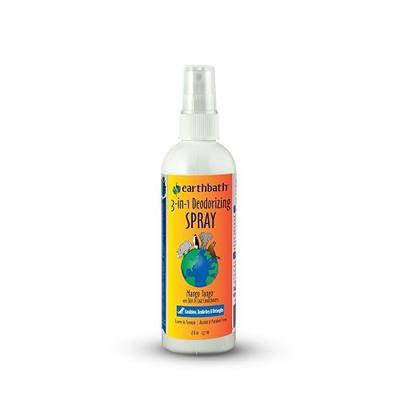 earthbath Mango Tango 3-in-1 Dog & Puppy Deodorizing Spritz, 8 Oz (1 Pack) | Dog Odor Eliminator for Strong Odor, Made in USA