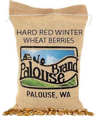 Palouse Brand Certified Glyphosate Residue Free Hard Red Winter Wheat Berries | 5 LBS | Family Farmed in Washington State | Non-GMO Project Verified | Certified Kosher Parve