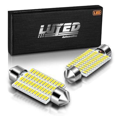 569 578 LED Bulbs Xenon White 570 Lumens Super Bright 3014 48-EX Chipsets 211-2 212-2 LED Bulbs Used for Car Interior Map Dome Lights,Pack of 2