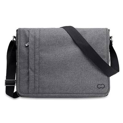 Microsoft Surface Book 13 Inch Campus Horizontal Messenger Bag (Charcoal Gray)