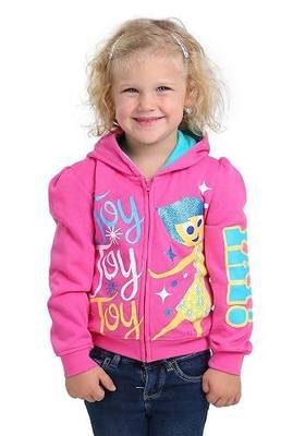 Disney Girls Inside Out Character Hoodie