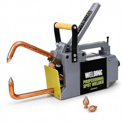 Stark USA Portable Spot Welder 1/8" Electric Handheld Welding Tip Gun Metal Sheet, Spot Welding Machine for Carbon Steel and Aluminum Sheet, 220V