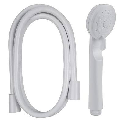 RecPro 60" White RV Shower Head & Hose | Handheld