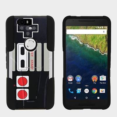 Google Nexus 6P Case Hard Shell Cover w/Kickstand Soft Silicone by MINITURTLE - Game Controller