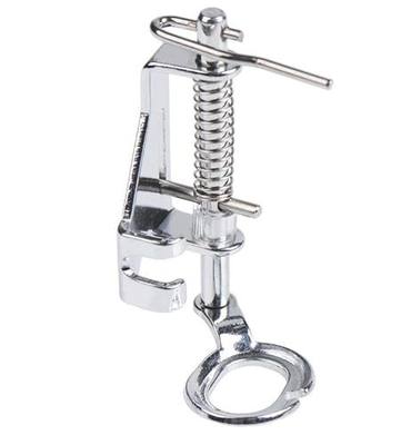 PannySewCraft Large Metal Darning Foot Free Motion Presser Foot - Fits All Low Shank Singer, Brother, Babylock, Euro-Pro, Janome, Kenmore, White, Juki, New Home, Simplicity, Elna and More!