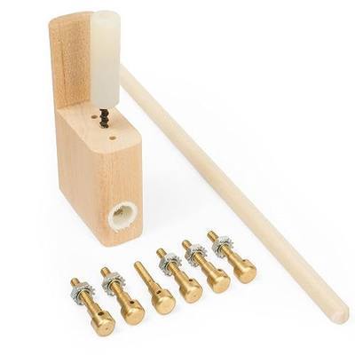 JLD Bridge Doctor, Brass Pin Mount, for Flattening Bulging Guitar Soundboards