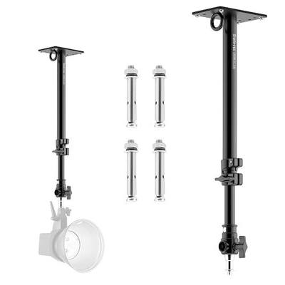 Selens Photography Studio Wall Mount, Camera Wall Ceiling Mount Boom Arm | Up to 22" for Photo Video Monolights, Umbrellas, Reflectors, Overhead with 3/8" 1/4" Thread