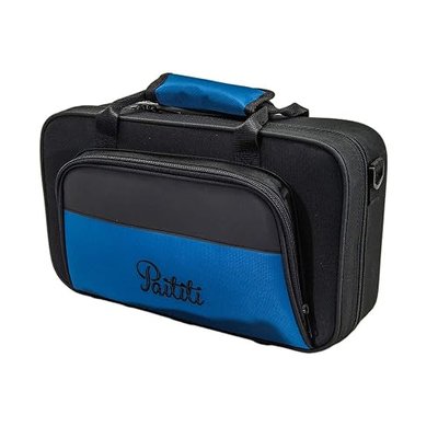 Paititi Lightweight Bb Clarinet Case, Backpackable, Shoulder Strap with Exterior Pocket