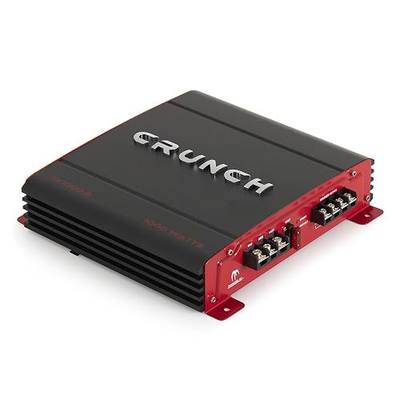 Crunch 1000 Watt Amp 2 Channel Car Audio Stereo Dual A/B Subwoofer Amplifier, PX-1000.2