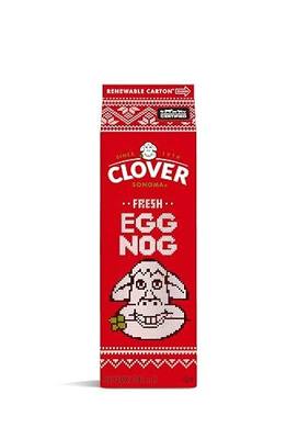 Clover Stornetta Farms Eggnog Quart, 32 Ounce