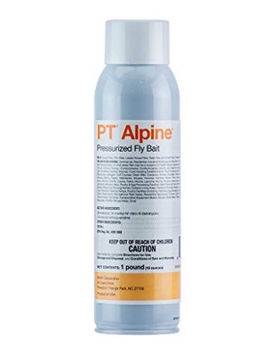 BASF PT Alpine Fly Bait, Fast Acting and Long Lasting Up to 30 Days, Ready to Use Pest Control Spray for House Flies, Fruit Flies, 16 Ounce