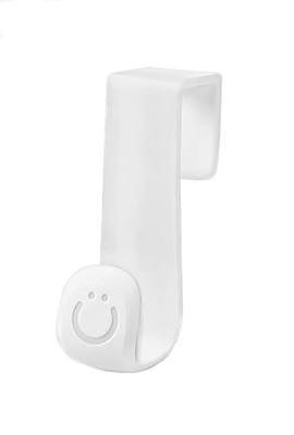 Ubbi Multi-Use Potty and Utility Hook, No Hardware Or Installation Needed, Durable and Sturdy to Hang Over Toilet Tank Or Door, Polypropylene, White