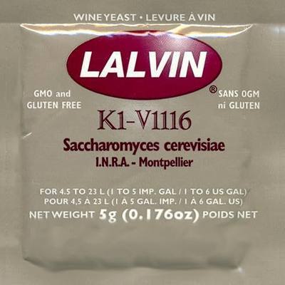 Lalvin K1V-1116 Wine Yeast - 10-Packs