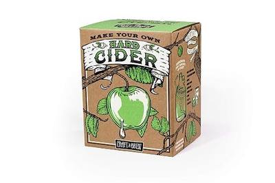 Craft A Brew - Hard Cider Kit - Beer Making Kit - Make Your Own Craft Beer - Complete Equipment and Supplies - Starter Home Brewing Kit - 1 Gallon