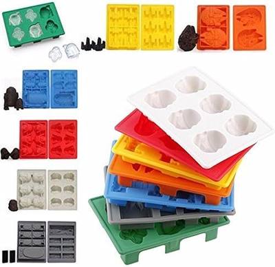 Set of 7 Star Wars Silicone Ice Cube Trays
