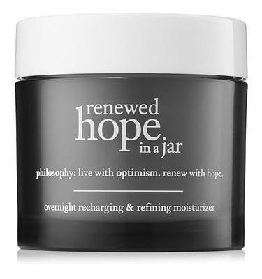 philosophy renewed hope in a jar - night moisturizer, 2 Oz.