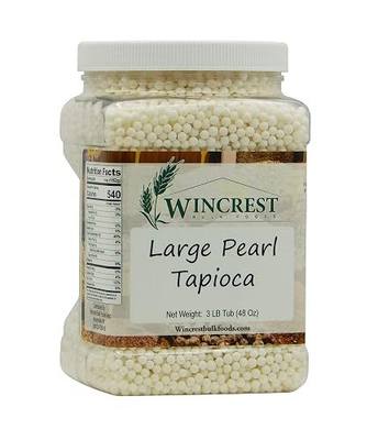 Large Pearl Tapioca - 3 Lb Tub