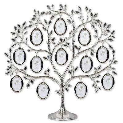 Roman Giftware Inc., Caroline Collection, Family Reunion Gift, 12" H Family Tree with 12 Photo,Religious, Inspirational, Durable (2x12x12)