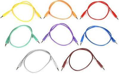 Hosa CMM-845 Unbalanced Patch Cables, 3.5 mm TS to Same, 1.5 Feet