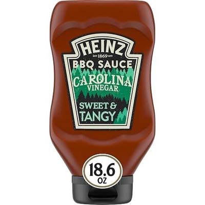 Heinz Carolina Vinegar Style BBQ Sauce, 18.6 oz Bottle