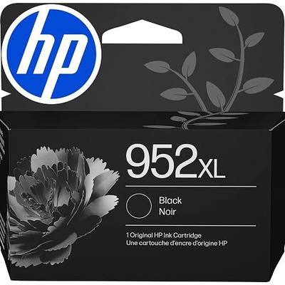 HP 952XL Black High-Yield Ink Cartridge | Works with OfficeJet 8702, Pro 7720, 7740, 8210, 8710, 8720, 8730, 8740 Series | F6U19AN