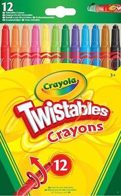 CrayolaTwistables Crayons, Pack of 12 - Multicolour