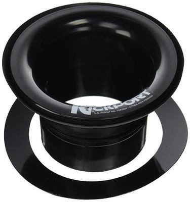 Kickport Bass Drum Heads (DSKP2BL),7x4x7,Black