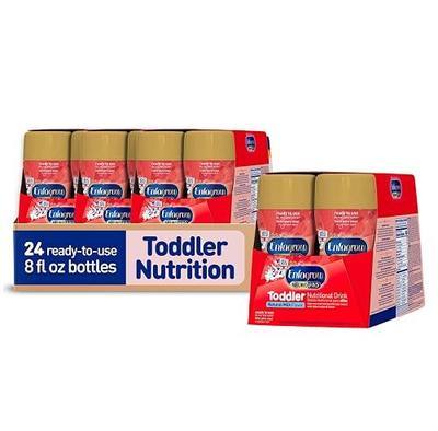 Enfagrow NeuroPro Toddler Nutritional Drink, Try Our Brain-Supporting Trio, Ready to Use, 8 fl Oz (24 Bottles)