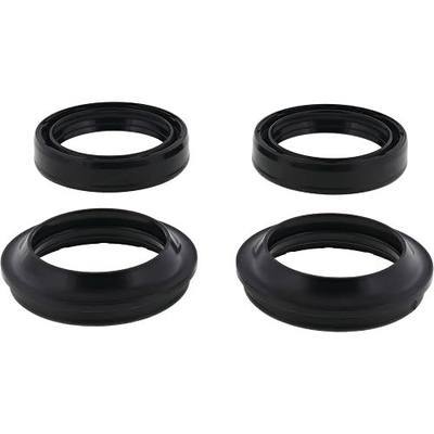 All Balls Racing Fork Seal and Dust Seal Kit for Yamaha YZF-R6 1992-2017 | OEM replacement, fits FZ6R XVS1300 Stryker TDM850 Tmax XP500, replaces Honda 91255-KA4-004 Kawasaki 92049-1091, 56-156