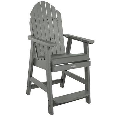 highwood Hamilton Counter Height Deck Chair, Coastal Teak
