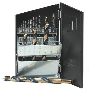 Viking Drill and Tool 42031 Type 16-UB Brad Point Magnum Super Premium Drill Bit (14 Piece)