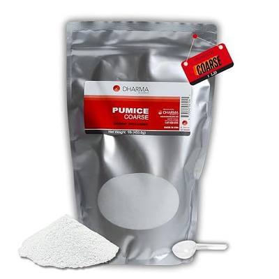 Dental Pumice Powder, 1 lb Bag - Multi-Purpose Abrasive for Cleaning, Polishing, Beauty Products, Dental Lab Work, and Rock Tumbling (Coarse)