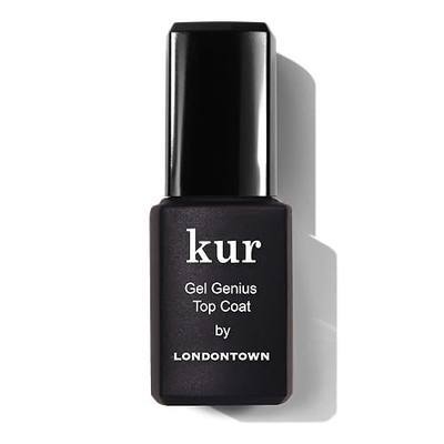 LONDONTOWN Kur Gel Genius Top Coat, Base Coat & Set – Gel-Like High Shine Gloss Finish, Chip Resistant, Long Wear, No LED or UV Lamp Needed, Quick Dry, 0.4 Fl Oz Each