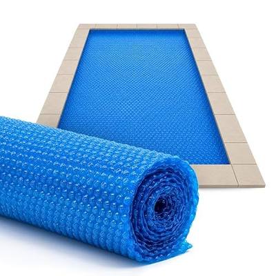 Sun2Solar Blue 20 ft x 40 ft Rectangle Solar Cover | 16 Mil | Heat Retaining Blanket for Rectangular Inground & Above Ground Swimming Pools | Sun Heats Pool | Bubble Heating Blankets | 1600 Series