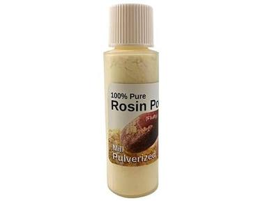 Mill Pulverized 100% Pure Rosin Powder, vial, Net Wt: .15 oz (4 g), Vol: .5 oz