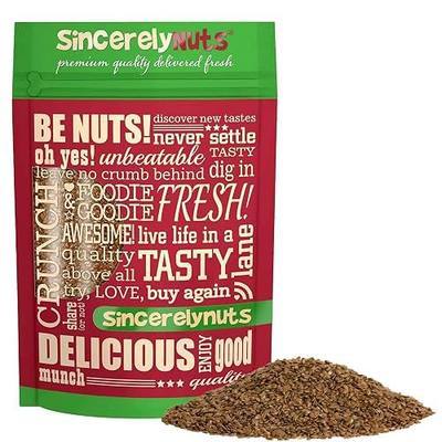 Sincerely Nuts Brown Flax Seed- (1 LB) Vegan, Kosher & Gluten-Free Food-Fiber-Rich Addition to Baked Goods, Salads & More-Plant-Powered Essential Fatty Acid-Add to Granola, Trail Mix, and Protein