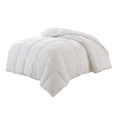 Polyester Warmth King Down Alternative Comforter Duvet Insert, 104" L x 88" W Medium, White